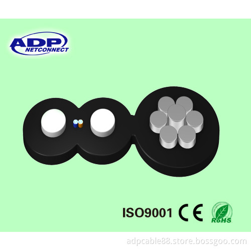 Aerial 2 Core 4core FTTH Cable